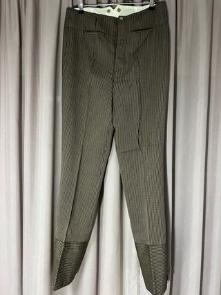 Traje campero 3 piezas marrón