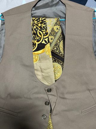 Traje campero 3 piezas marrón