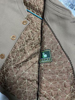 Traje campero 3 piezas marrón