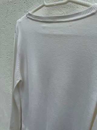 Jersey blanco talla única