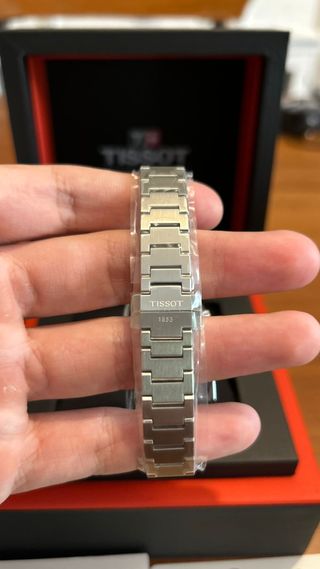 Tissot PRX 25mm Blanco y Oro Rosa