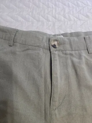 Pantalón Zara Verde Talla M