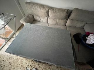 Mesa comedor cristal veteado