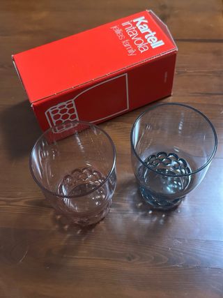 Set 2 Bicchieri Kartell Jellies Family