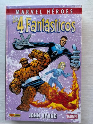 4 Fantásticos de John Byrne Marvel Héroes + Regalo