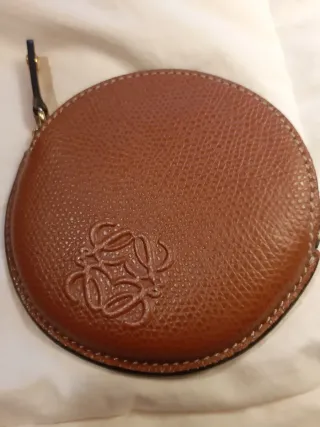3 Monederos Loewe Piel Marrón
