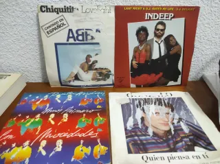 LOTE 22 SINGLES VINILOS. MUSICA VARIADA