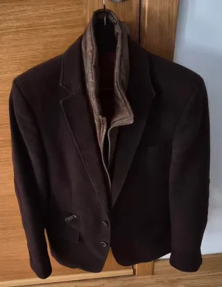 Americana hombre marrón, talla 48