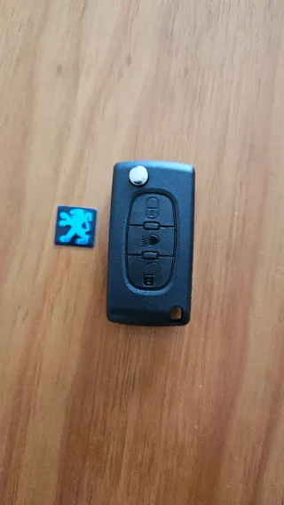 Chave Peugeot 3 Botões 207 307 308 407 607