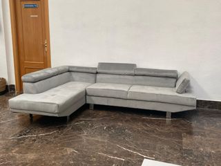 Sofá chaise longue gris NUEVO