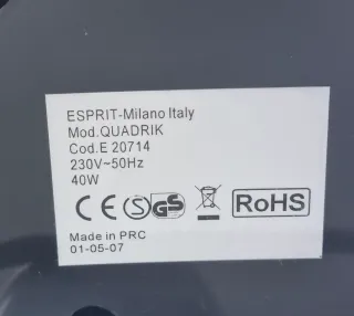 Ventilatore ESPRIT potente con timer