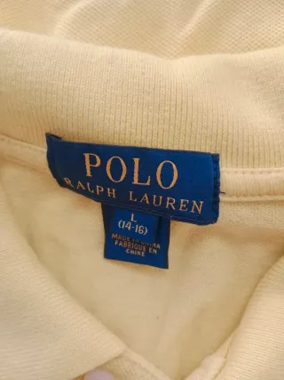 Polos Polo Ralph Lauren Niños Amarillos