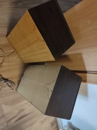Altavoces Vintage Sony SS-E 200. Negro