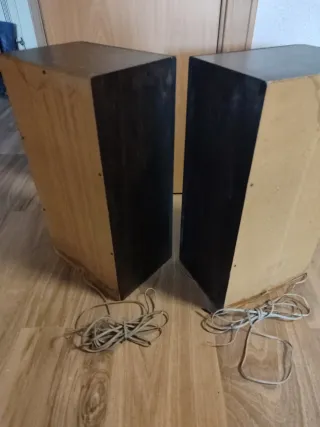 Altavoces Vintage Sony SS-E 200. Negro