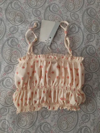 Top verano Pull&Bear floral S