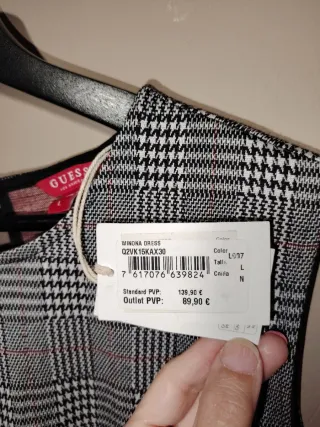 Vestido Guess corto talla L
