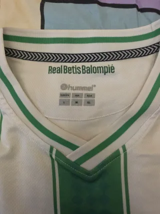 Camiseta Betis Hummel Verde y Blanca