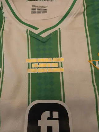 Camiseta Betis Hummel Verde y Blanca
