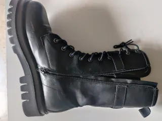Botas altas negras mujer