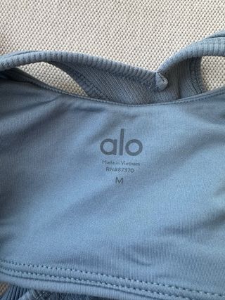 Sujetador deportivo “Alo Yoga” azul