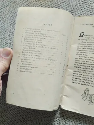 Instrucciones Máquina Coser Alfa Modelo B