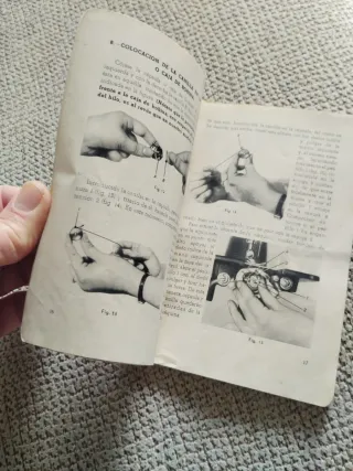 Instrucciones Máquina Coser Alfa Modelo B