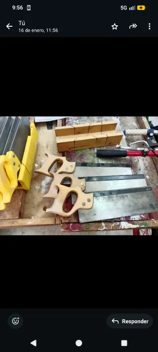 Sierras ingletadoras de madera