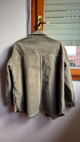 Sobrecamisa Zara Pana Talla M Verde Oliva