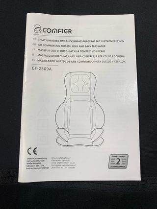 Asiento Masaje Shiatsu Comfier CF-2309A