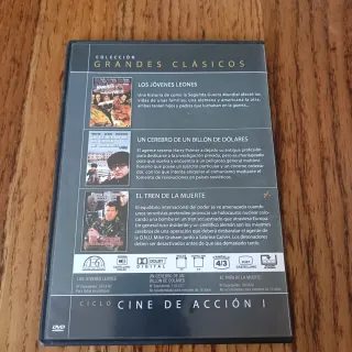 DVD Grandes Clásicos Cine de Acción I 3x1