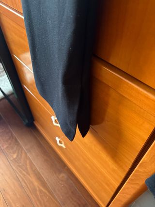 Pantalón Stradivarius Negro Talla S