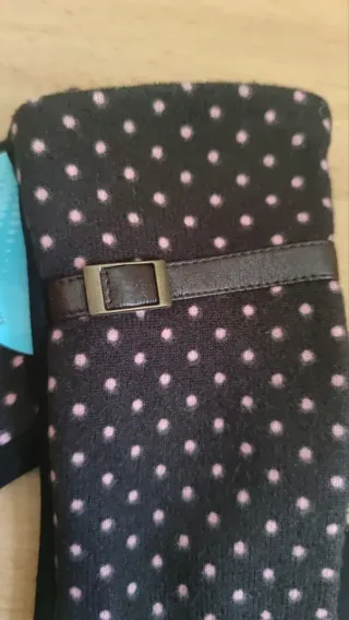 Guantes elásticos forrados talla única Nuevos