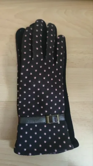 Guantes elásticos forrados talla única Nuevos