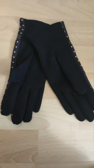 Guantes elásticos forrados talla única Nuevos
