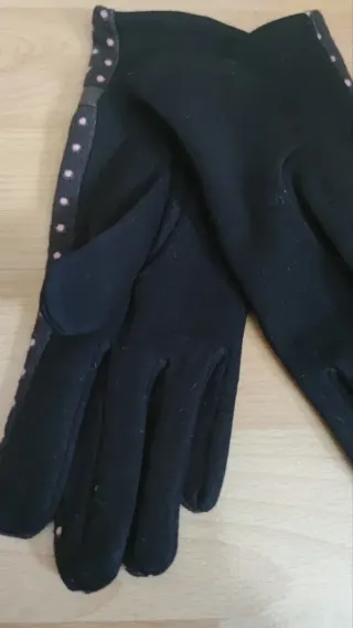 Guantes elásticos forrados talla única Nuevos