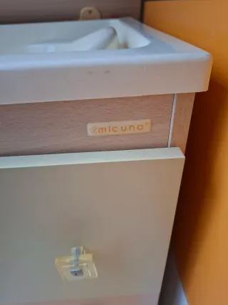 Mueble Cambiador bañera bebé, marca MICUNA