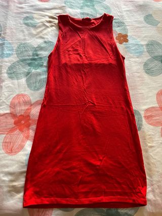 Vestido rojo corto