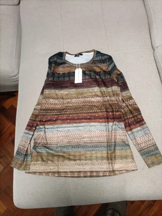 Camiseta ShallWe multicolor talla S