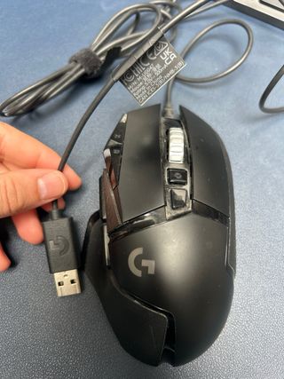 Ratón Gaming Logitech G502 Hero Negro