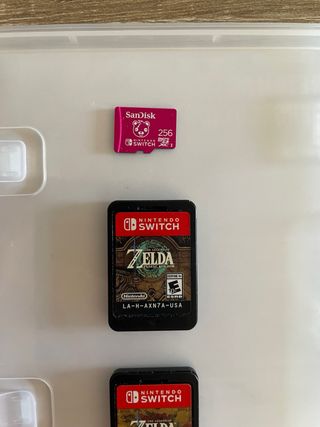 Juegos Nintendo Switch + tarjeta memoria original