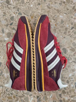 Zapatillas Adidas SL 72 Mujer Rojo