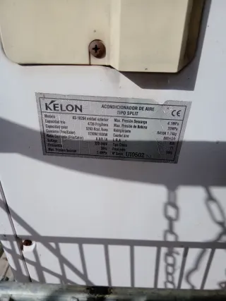 Aire Acondicionado Kelon 4736 Frigorías