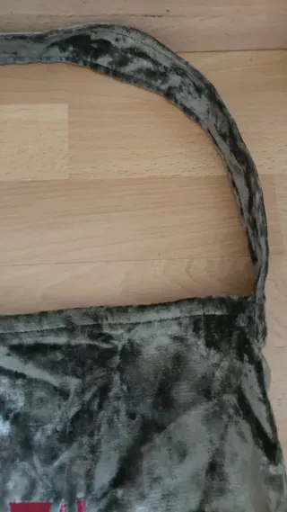 Bolso/bolsa terciopelo con asa Y2K