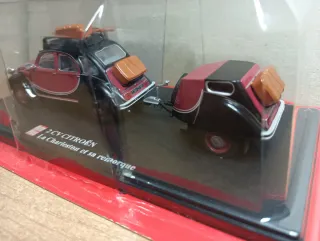 Citroen 2 CV Charleston con Remolque 1/43