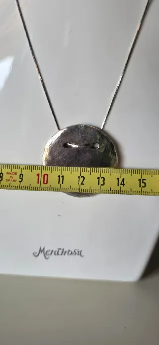 Gargantilla de plata maciza tous duna