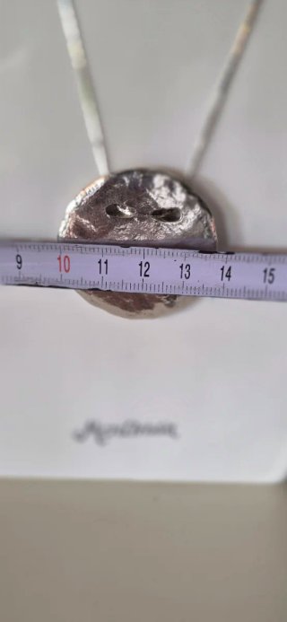 Gargantilla de plata maciza tous duna