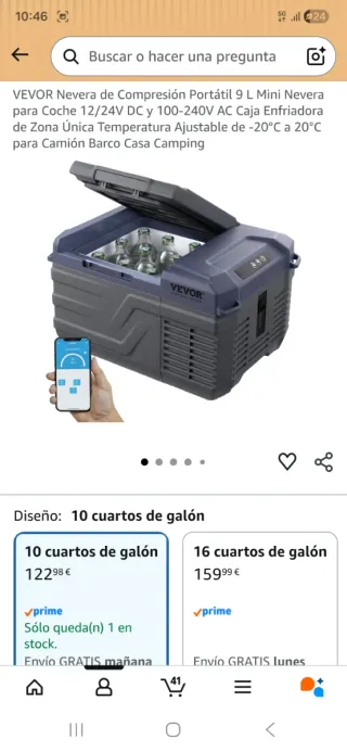 Nevera Compresor 12v Vevor