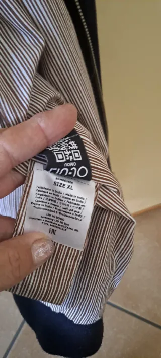 Giubbotto camoscio Liu Jo blu scuro