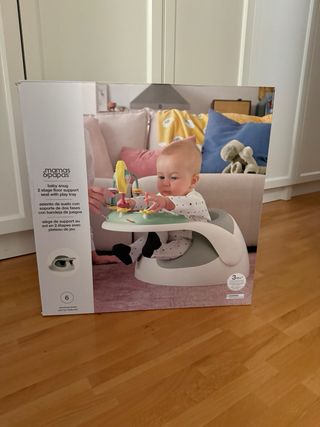 Asiento bebé para juegos y postura