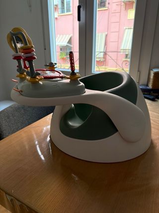 Asiento bebé para juegos y postura